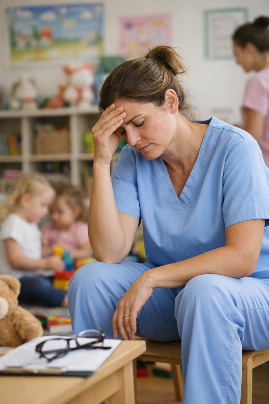 Épuisement professionnel en crèche : quand le métier devient pesant