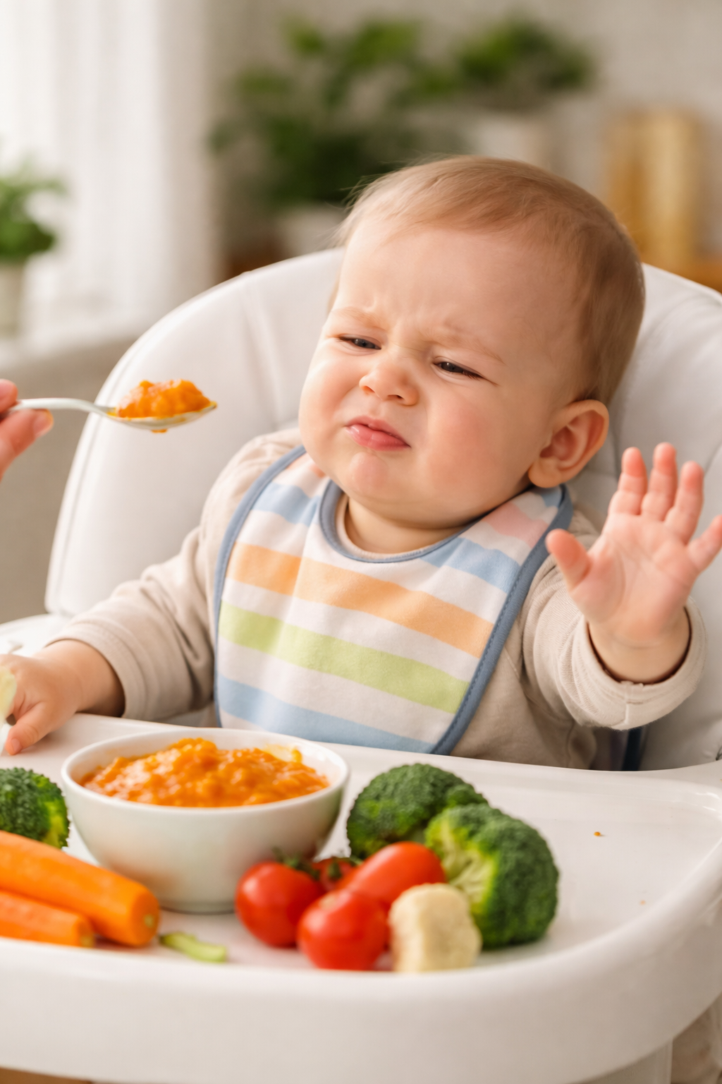 La diversification alimentaire : comprendre et gérer les refus alimentaires